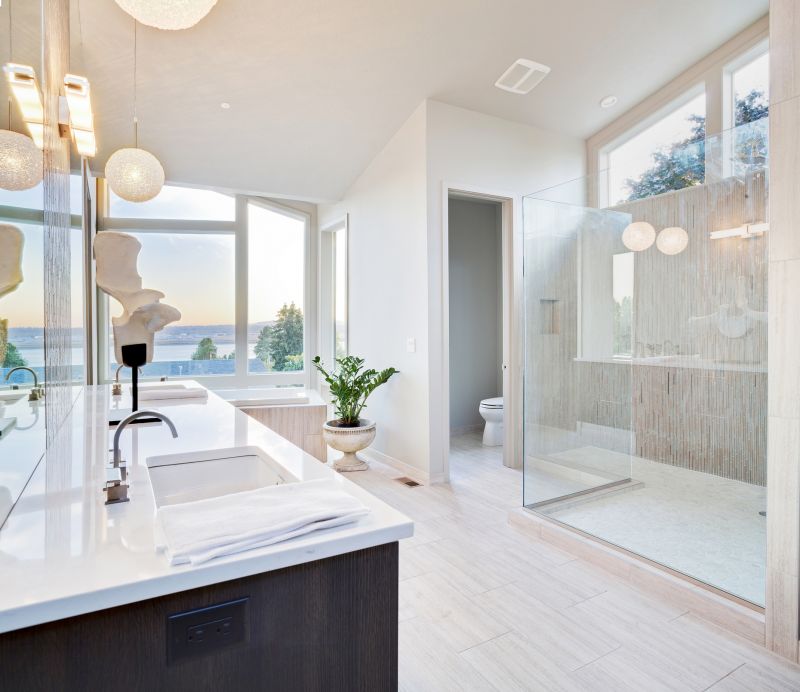 Spacious Master Bathrooms
